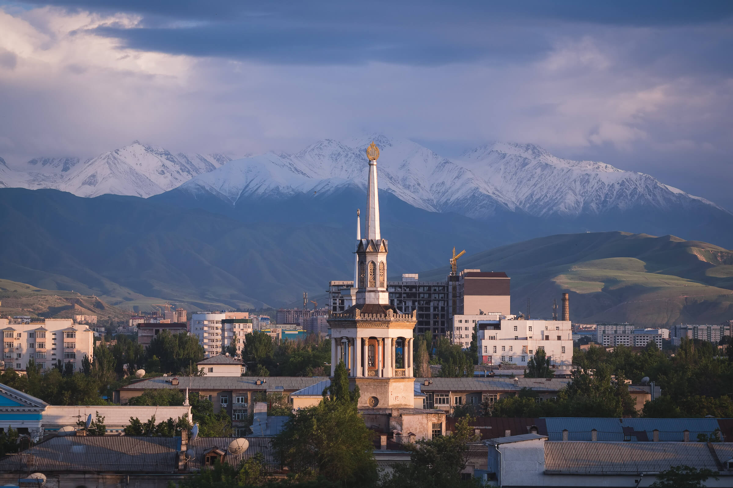 bishkek-sunset