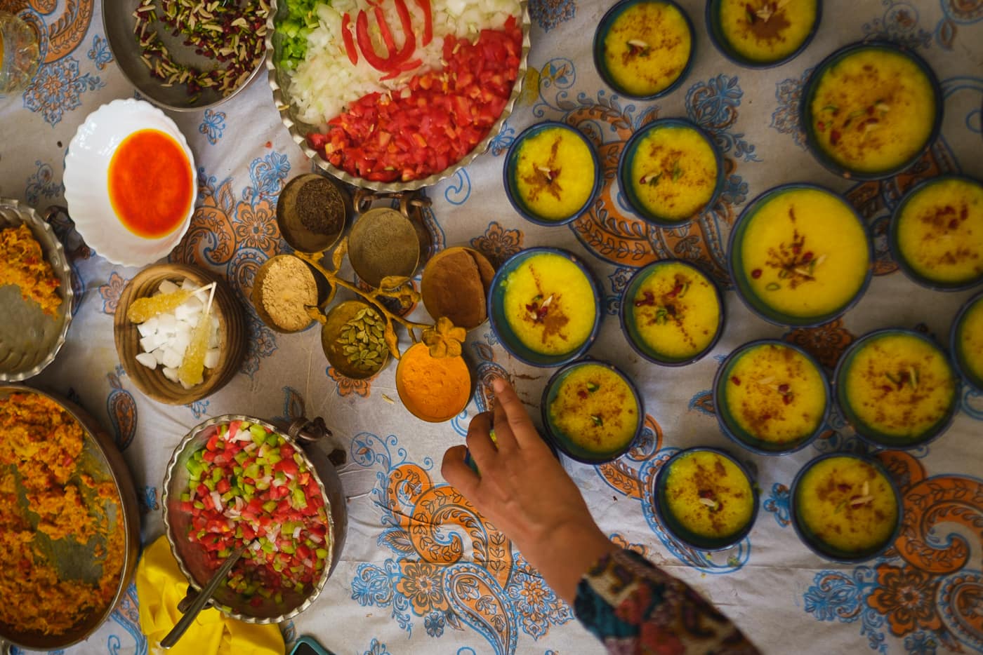 food in iran, cooking class