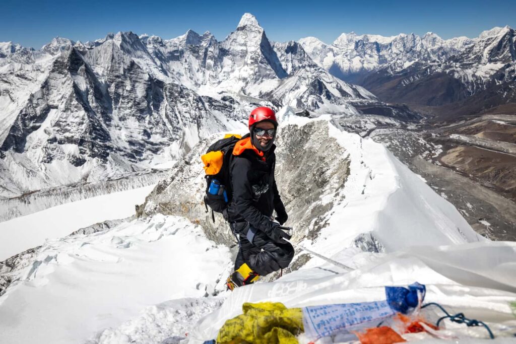 Island peak climbing