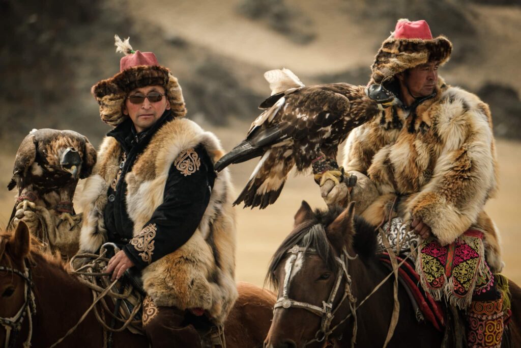 eagle hunters in Mongolia