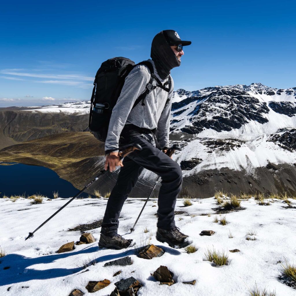 hiking in Bolivia