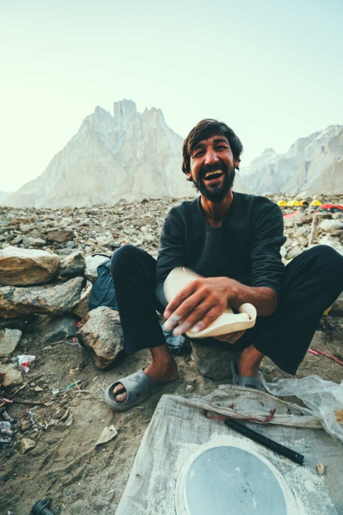 Portrait of a chef in Pakistan