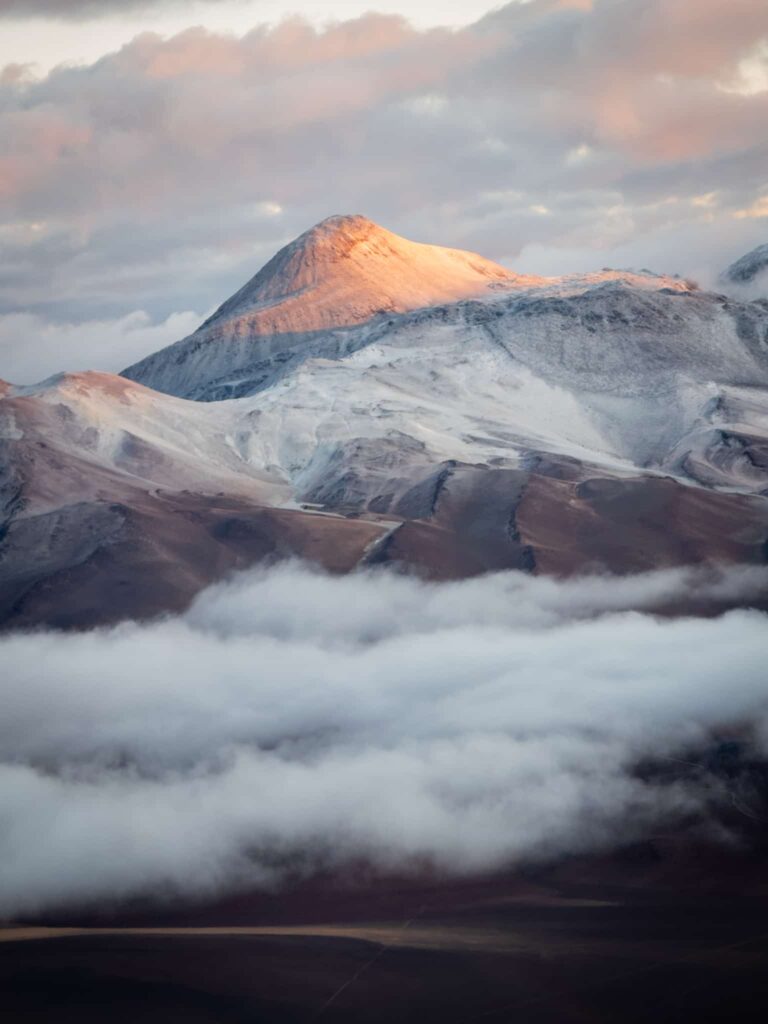Photo of a mountain in Chile