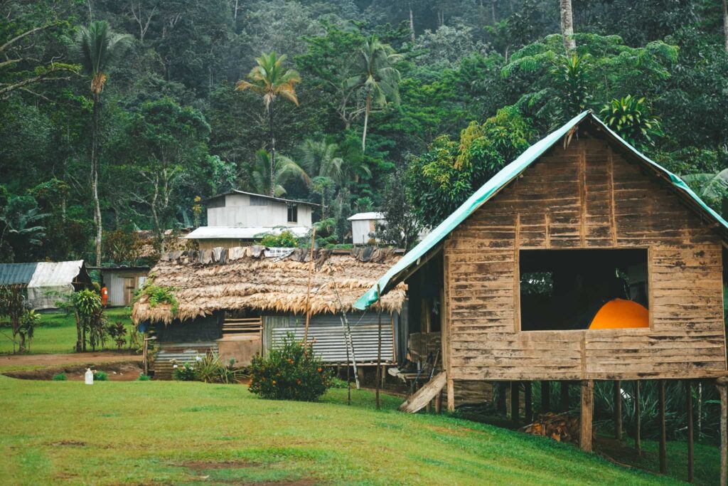 Village on the Kokoda Track