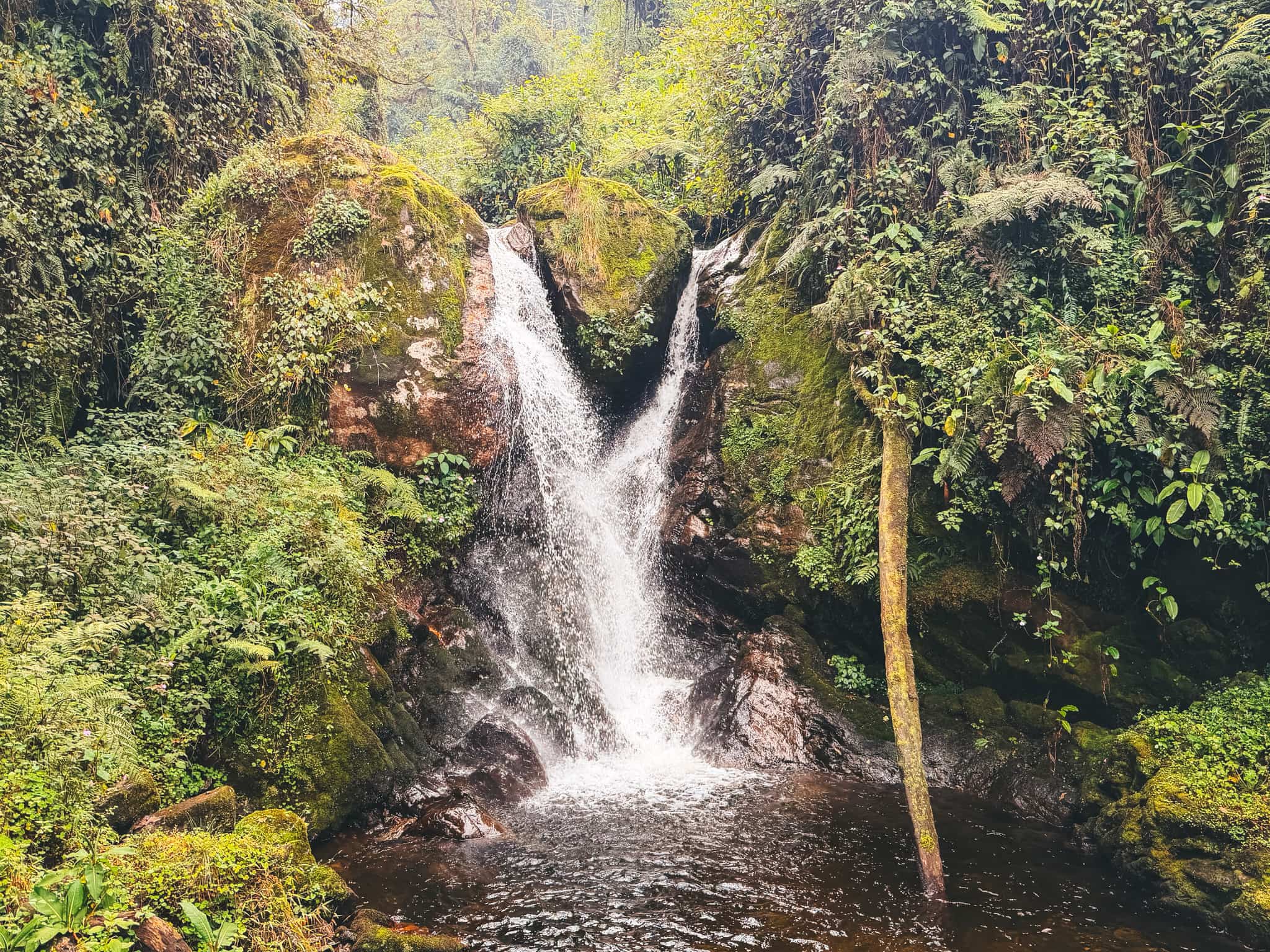 Waterfall in Uganda
