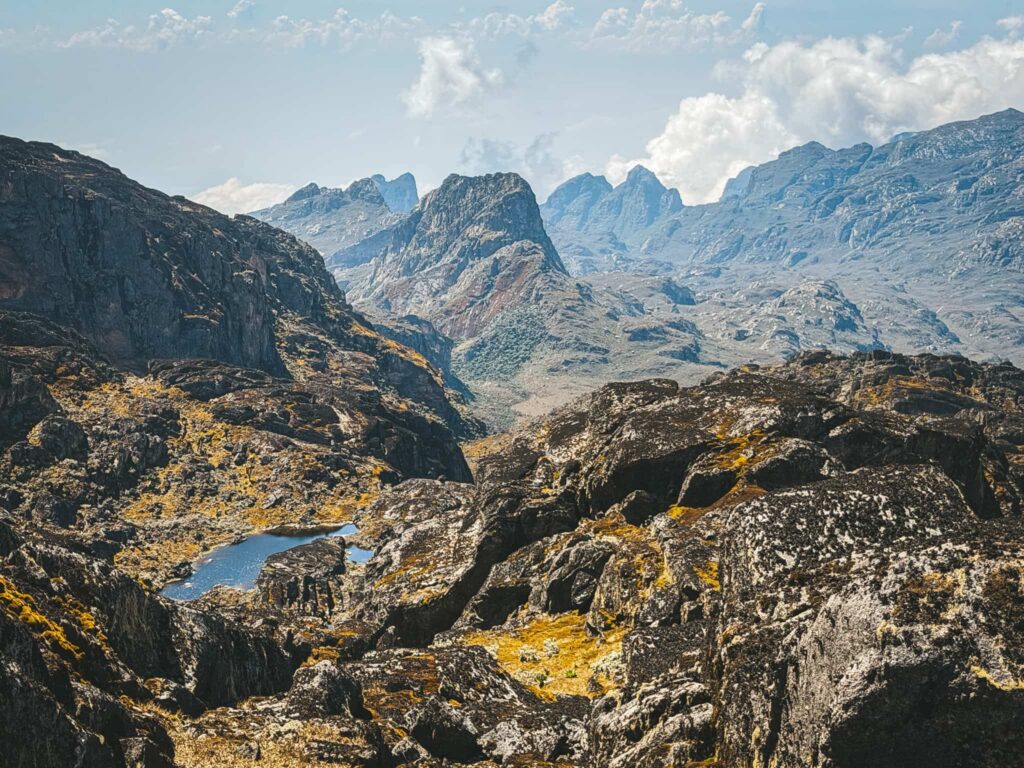 Rwenzori mountains in Uganda
