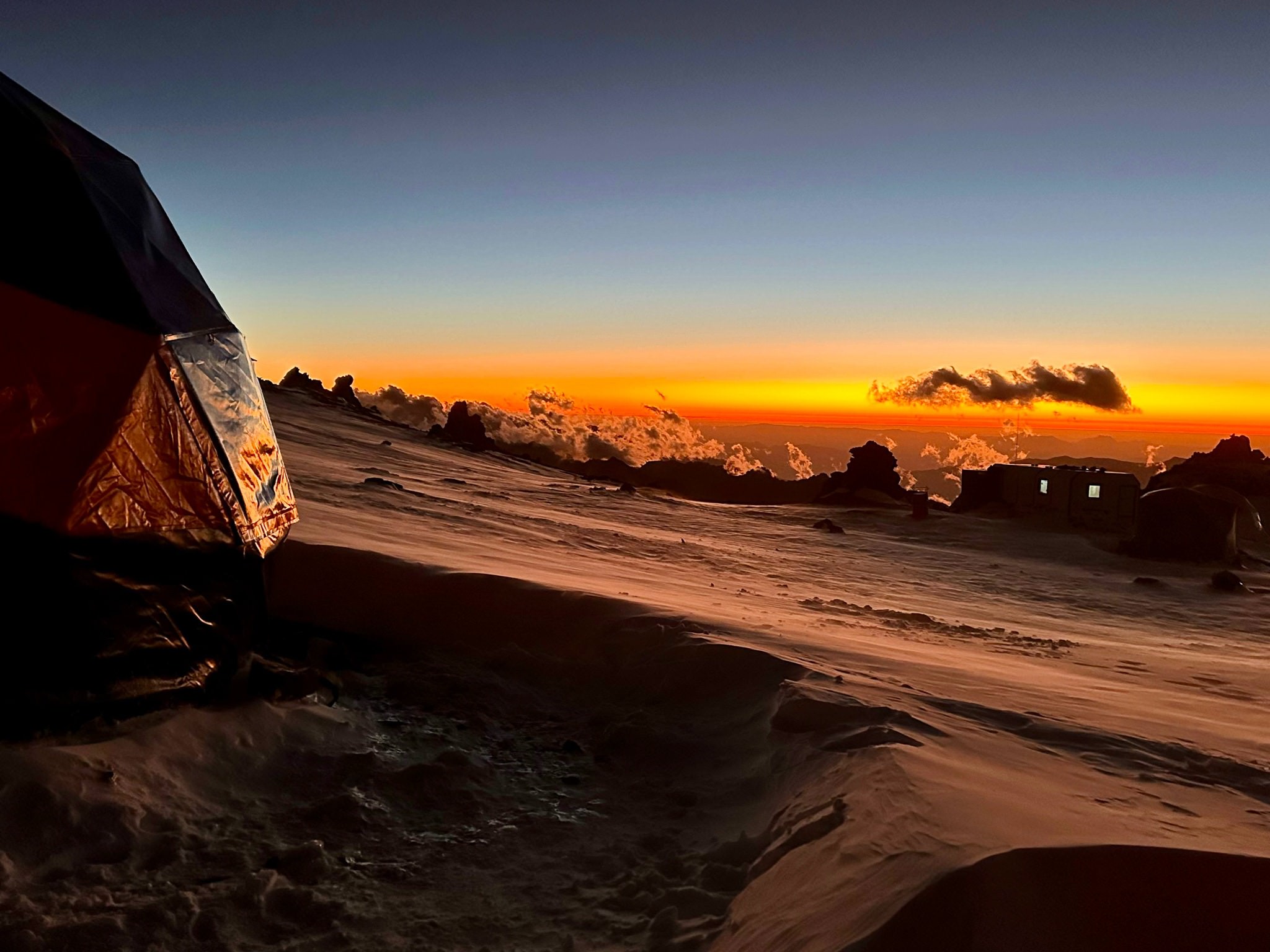 Sunrise on Aconcagua