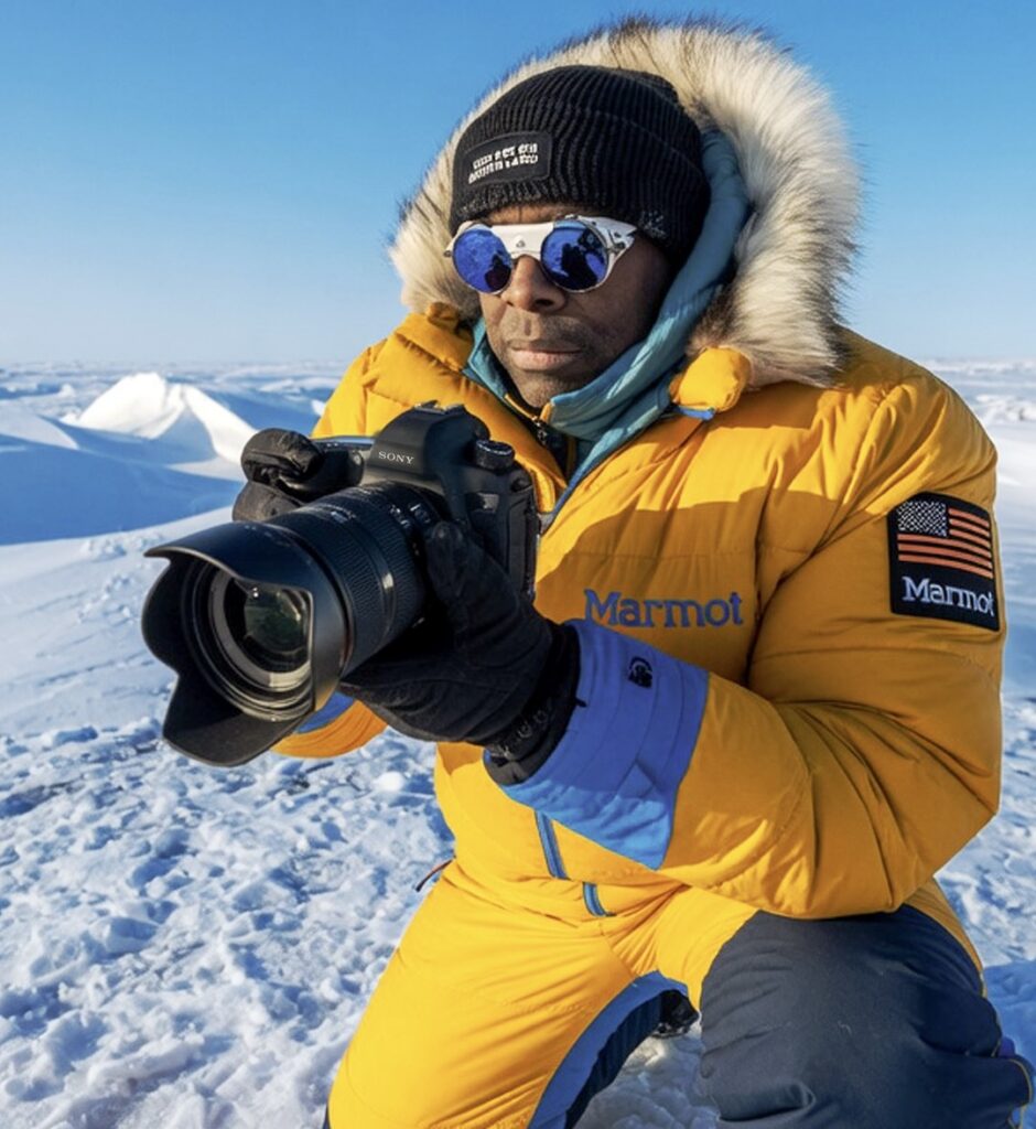 photographer chad brown in the arctic