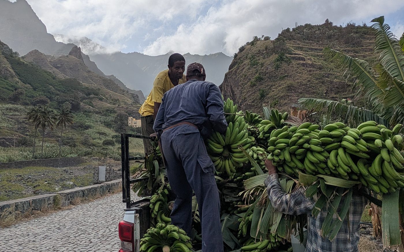 Local farmers in Cape Verde